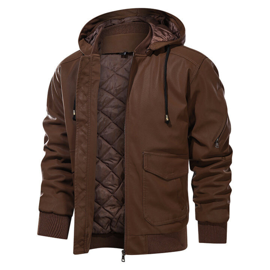 Helvano | Herren Lederjacke in Braun