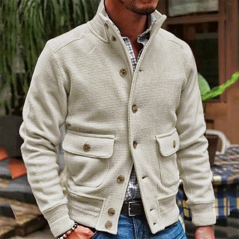 Helvano | Herrenjacke mit Stehkragen