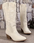 Helvano | Cowboystiefel mit Stickerei für Damen