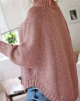 Helvano | Zopfstrick-Pullover mit Stehkragen für Damen