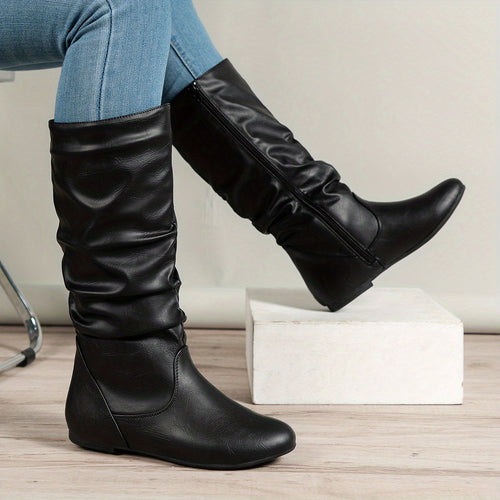 Helvano | Slouch-Stiefel mit wadenhohem Schaft für Damen