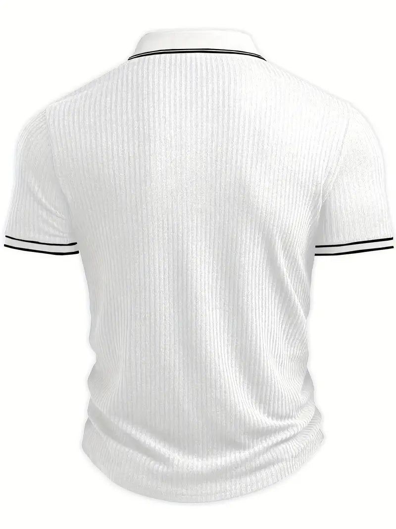 Helvano | Herren T-Shirt mit Struktur