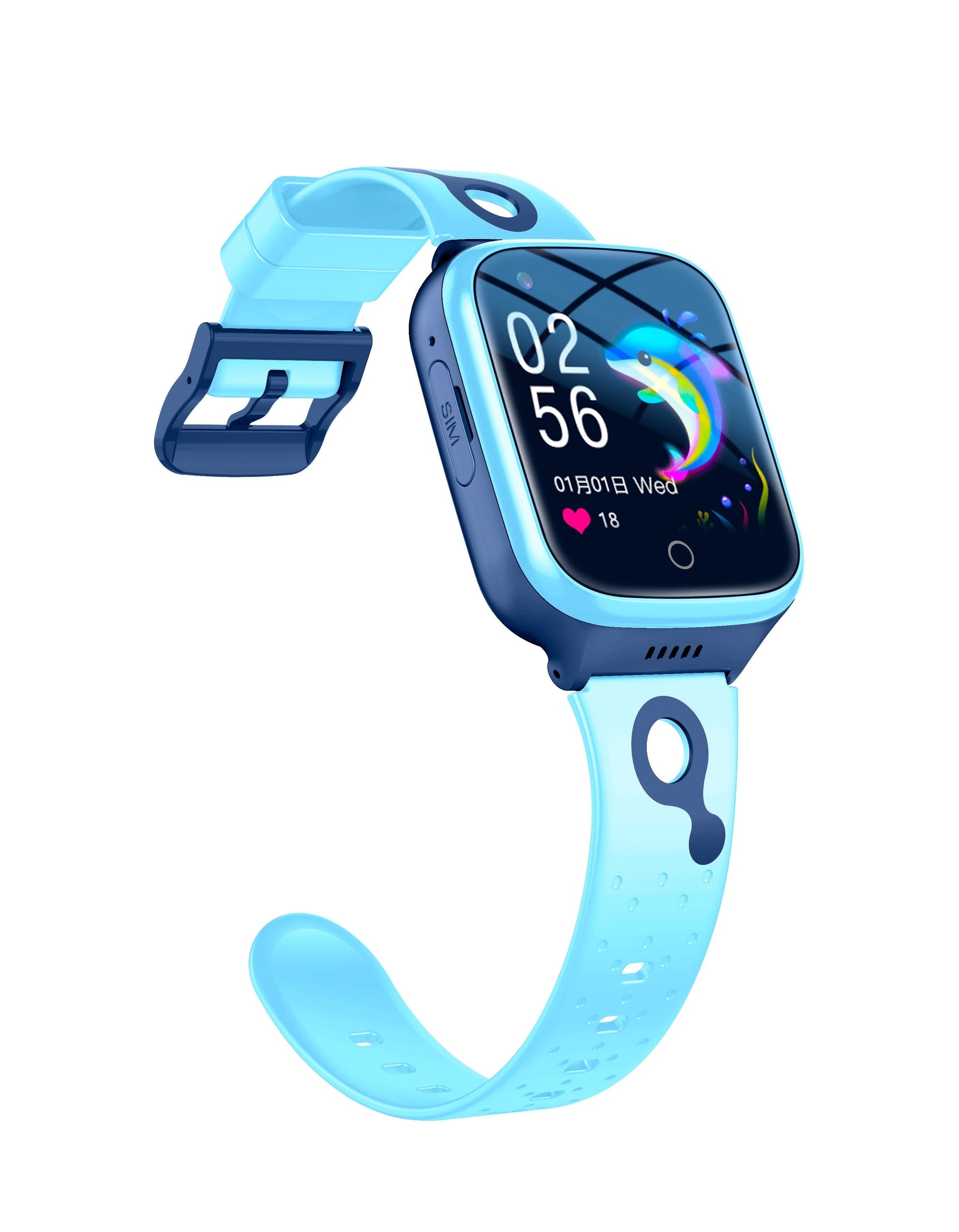 Helvano | Kinder-Smartwatch mit GPS &amp; Videoanruf