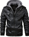 Helvano | Bikerjacke mit Kapuze für Herren