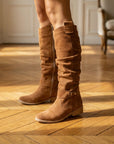 Helvano | Warme Wildleder-Stiefel für Damen