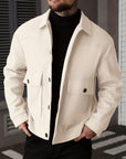 Helvano | Strukturierte Utility-Jacke für Herren