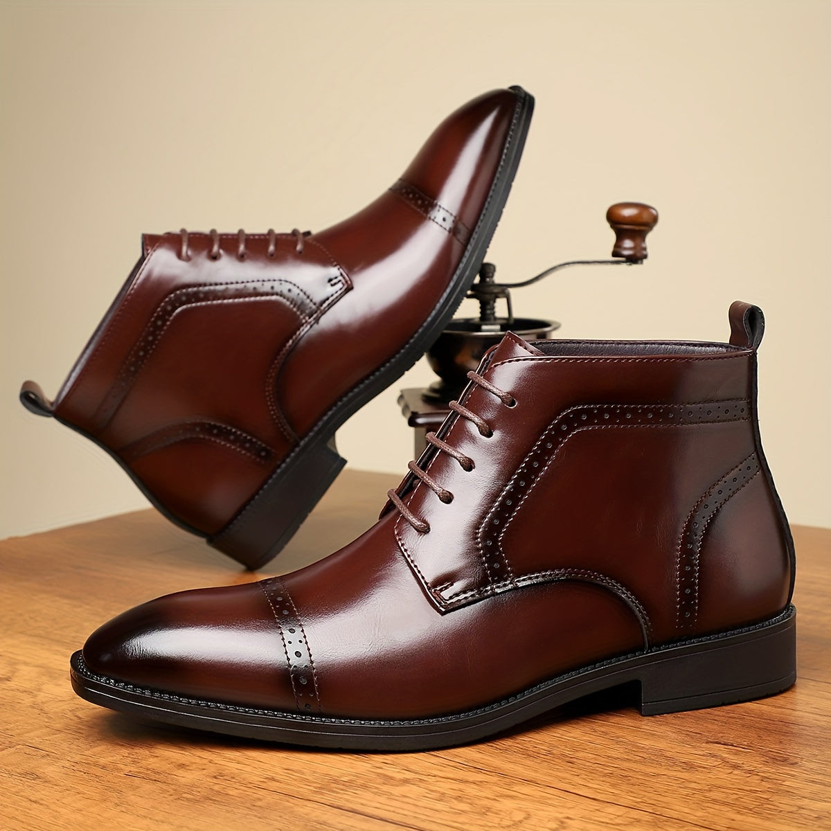 Helvano | Cap-Toe Stiefeletten für Herren