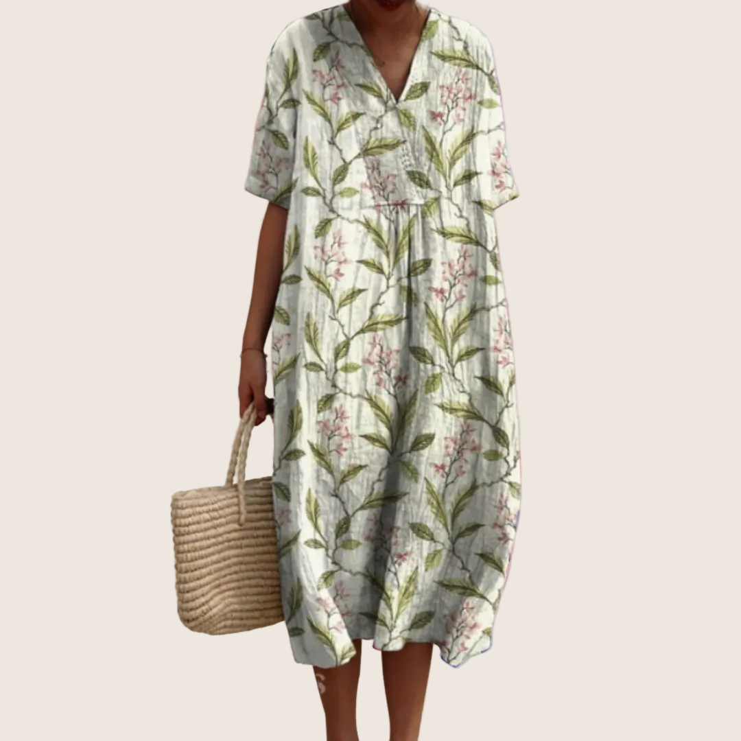 Helvano | Sommerkleid mit Blumenmuster für Damen
