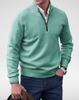 Helvano | Herren-Strickpullover mit Rundhalsausschnitt