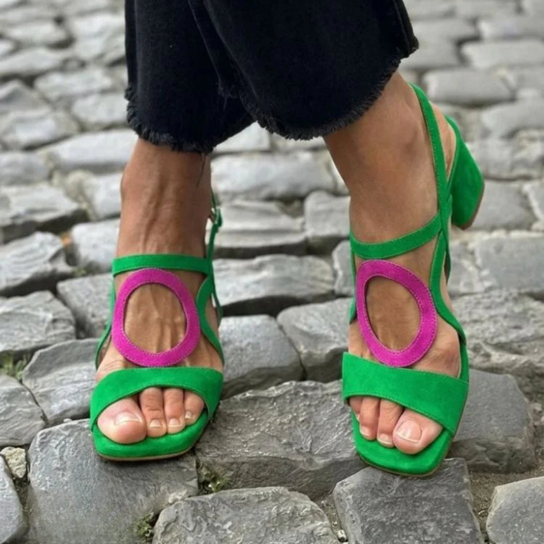 Helvano | Sandalen mit Eckiger Spitze für Damen