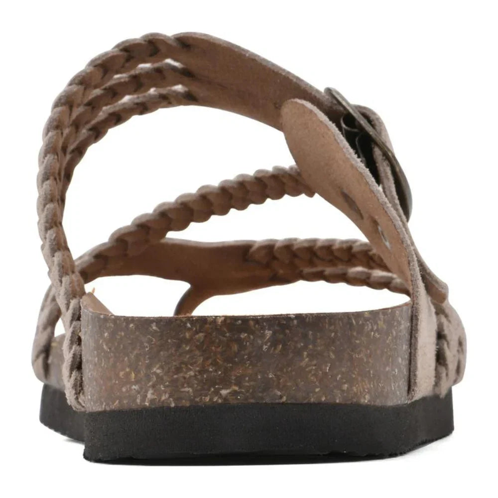Helvano | Geflochtene Kork-Sandalen für Damen