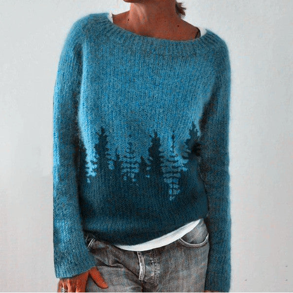 Helvano | Retro-Strickpullover für Damen