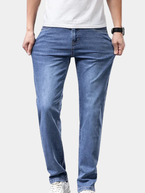 Helvano | Leichte Sommerhose mit geradem Bein für Herren