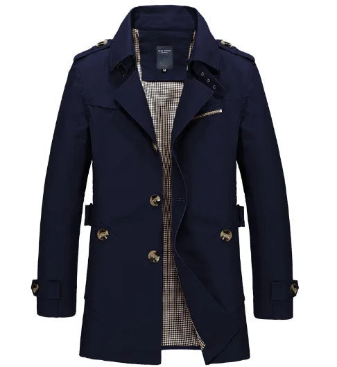 Helvano | Moderner Trenchcoat für Herren