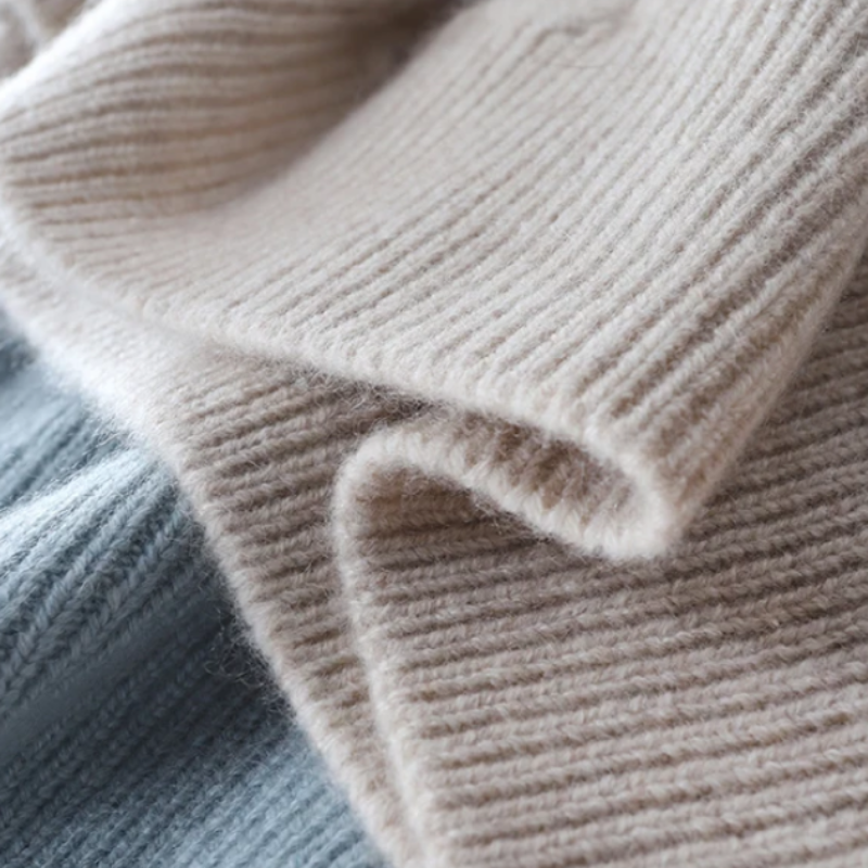 Helvano | Karierter Rollkragenpullover für Damen