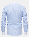 Helvano | Gestreiftes Herrenhemd mit Slim-Fit-Hose