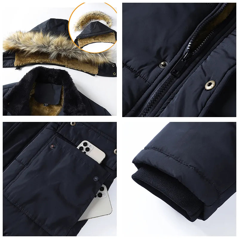 Helvano | Winterparka für Herren mit Fütterung