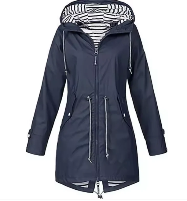 Helvano | Regenjacke mit Kapuze für Damen