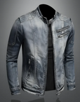 Helvano | Jeansjacke für Herren in Grau