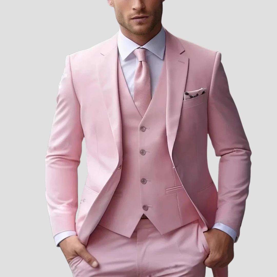 Helvano | Slim-Fit Herrenanzug für Zeremonien