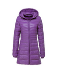 Helvano | Lange wattierte Jacke für Damen