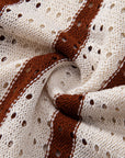 Helvano | Gestricktes Streifenhemd mit Ösen für Herren