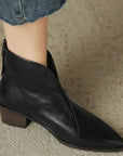 Helvano | Spitze Ankle Boots für Damen