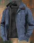 Helvano | Herren Kapuzenjacke mit Zip