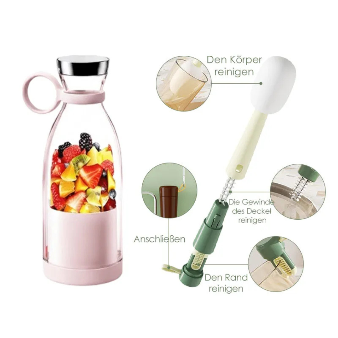 Helvano | Tragbarer Smoothie-Mixer mit USB-Aufladung