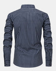 Helvano | Herren-Set: Kariertes Hemd & Slim-Fit-Hose