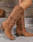 Helvano | Cowboystiefel aus Wildleder für Damen