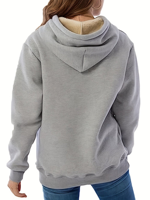 Helvano | Kuscheliger Fleece-Hoodie für Damen