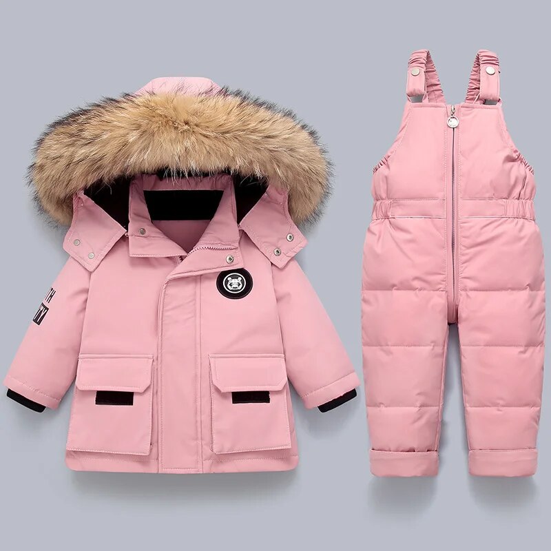 Helvano | Kindermantel mit Overall im Set