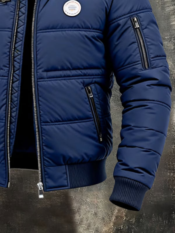 Helvano | Klassische Winterjacke mit Kapuze für Herren