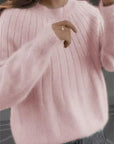 Helvano | Flauschiger Strickpullover für Damen