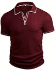 Helvano | Herren T-Shirt mit Struktur