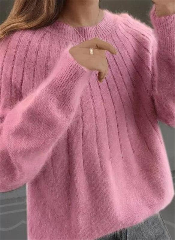 Helvano | Flauschiger Strickpullover für Damen