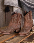 Helvano | Cowboystiefel aus Leder für Damen