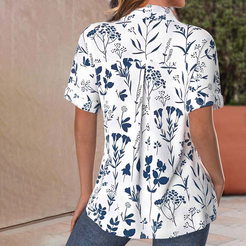 Helvano | Blusen mit Blätterprint für Damen
