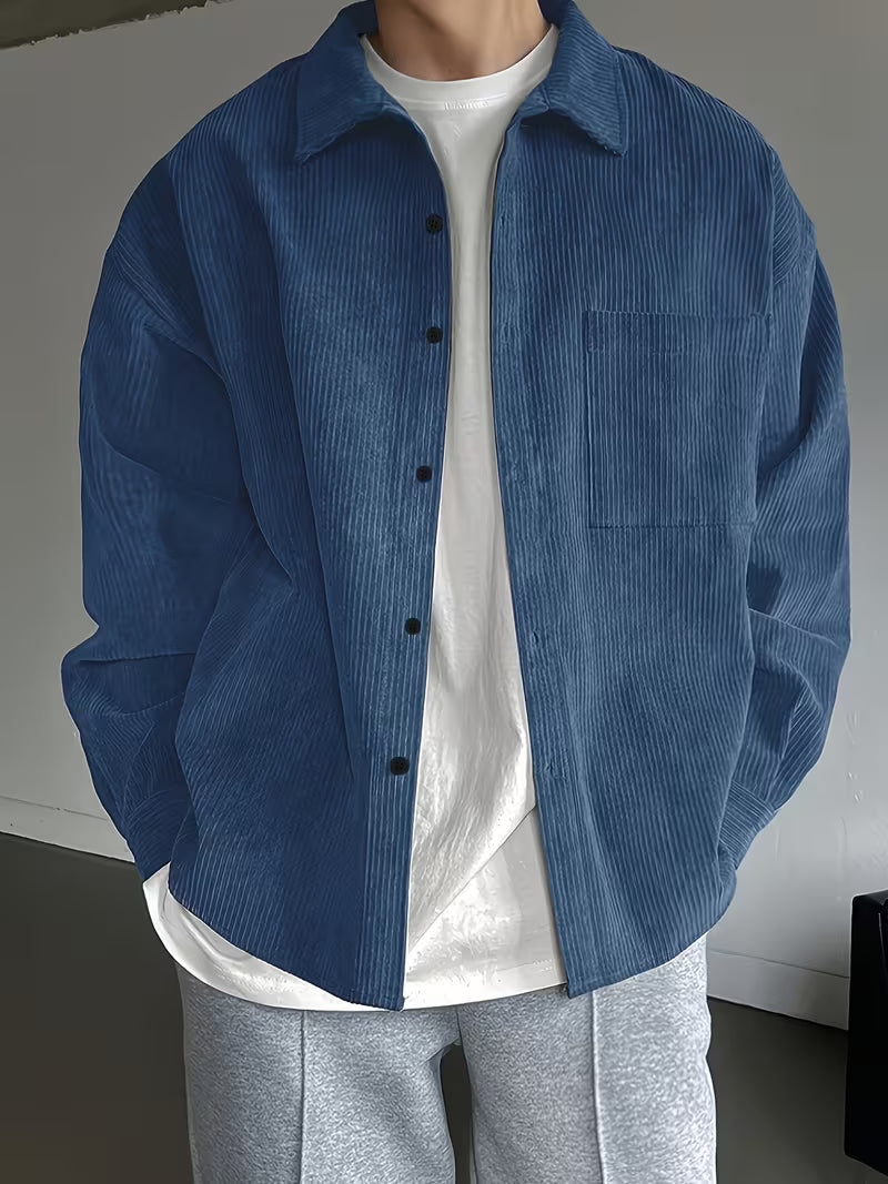 Helvano | Cordjacke für Herren mit Langarm