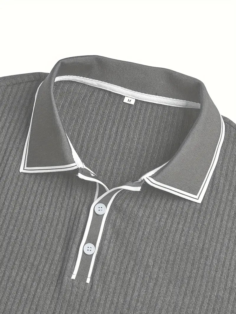 Helvano | Herren T-Shirt mit Struktur