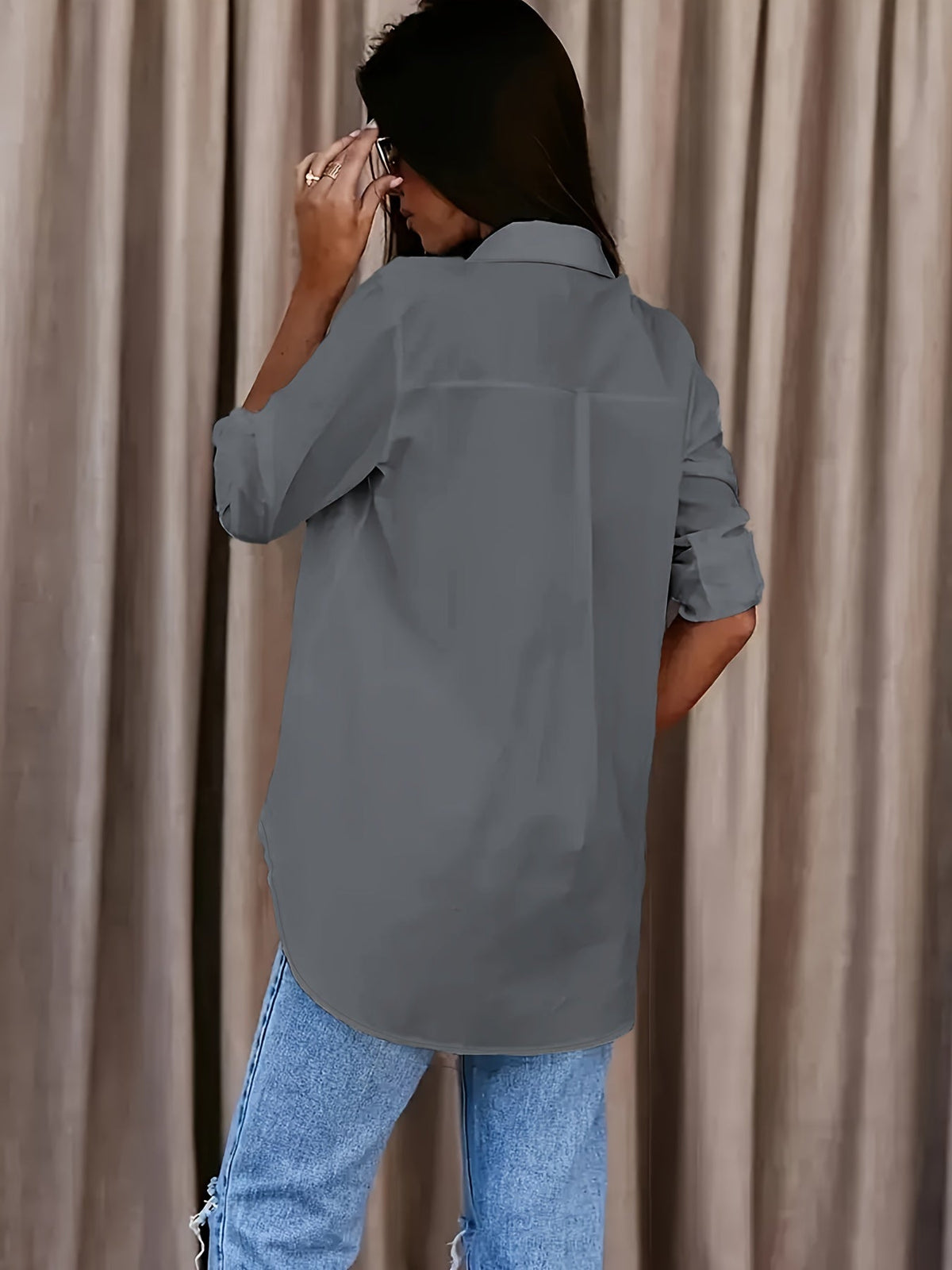 Helvano | Damenbluse mit Knopfleiste