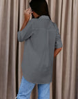 Helvano | Damenbluse mit Knopfleiste