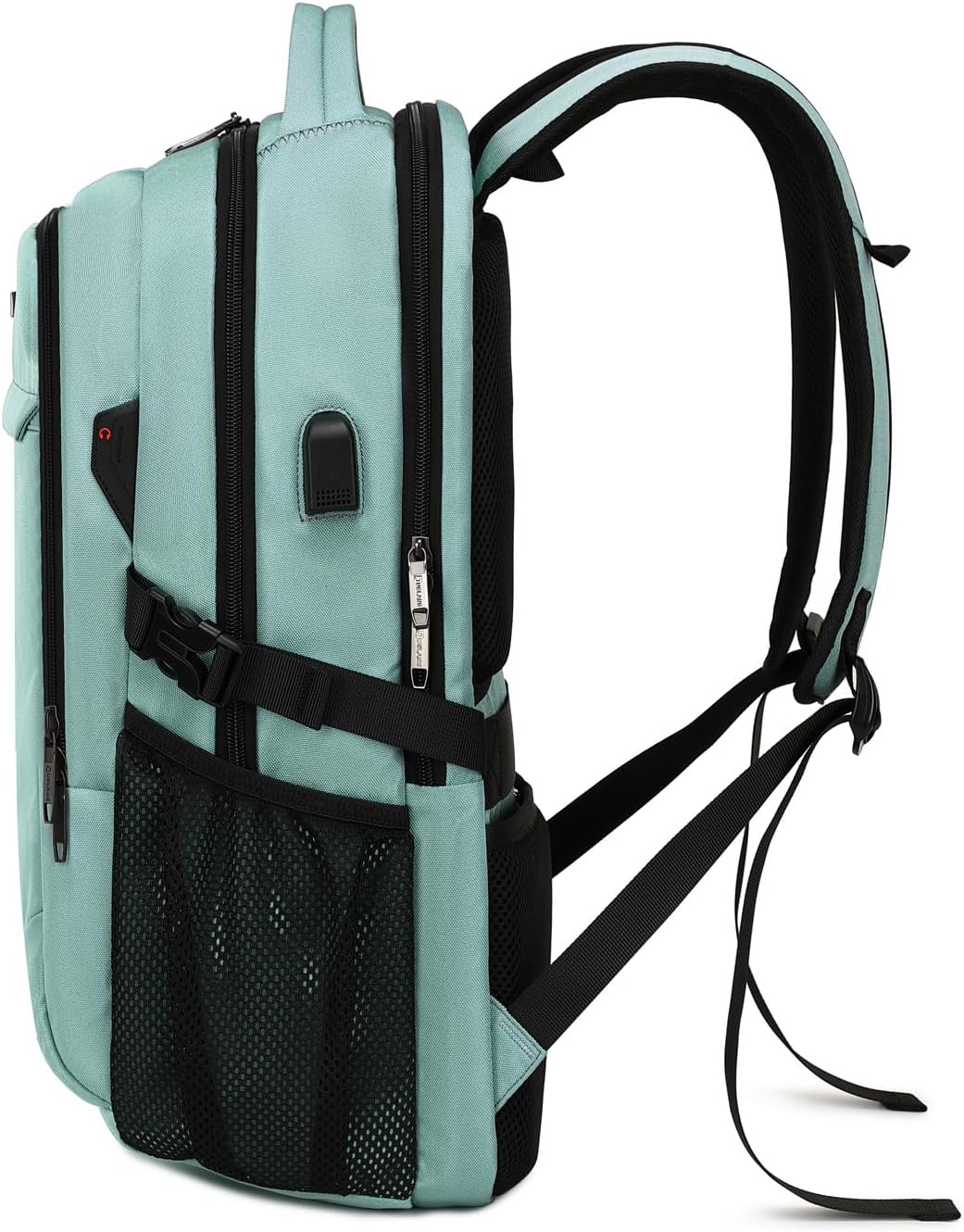 Helvano | Laptop-Rucksack mit USB-Anschluss für Reisen