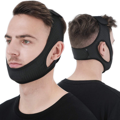 Helvano | Anti-Schnarch-Kinnband für ruhigen Schlaf
