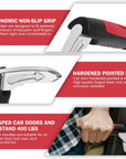 Helvano | Auto-Hilfsgriffe mit Notfallwerkzeug, 2er-Set
