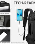 Helvano | Wasserdichter Laptop-Rucksack 15" mit USB-C