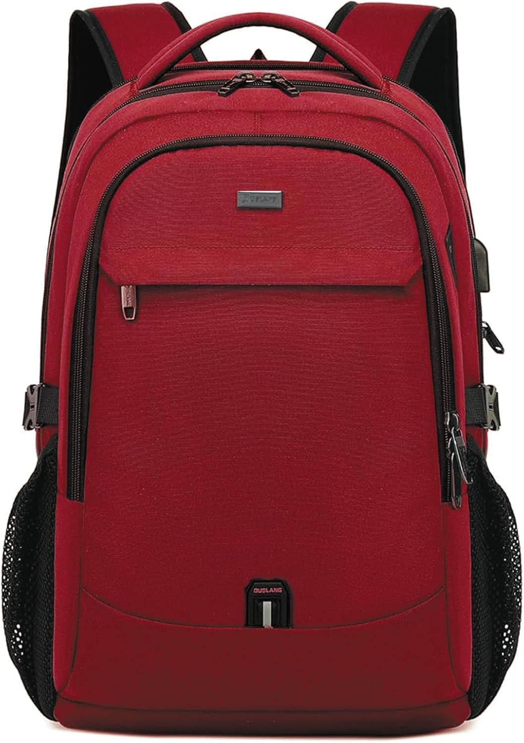 Helvano | Laptop-Rucksack mit USB-Anschluss für Reisen