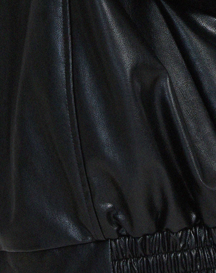 Helvano | Oversized Lederjacke für Damen