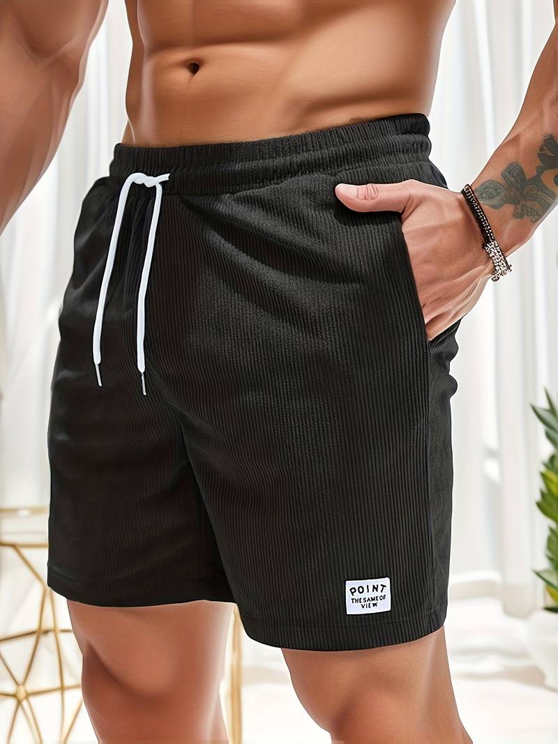 Helvano | Cord-Herrenshorts mit Kordelzug